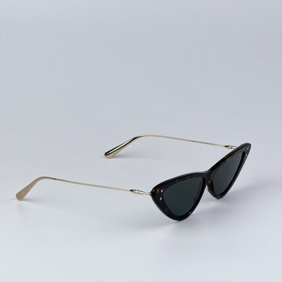 NEW Dior MISSDIOR B4U CD40105U 52N 22C0 Havana Green Unisex Cat Eye Sunglasses